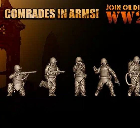 Comrades in Arms Red Army WW2