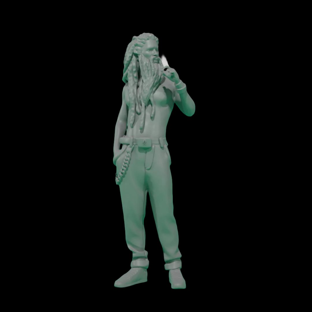 Mm724 Rastafarian Figure
