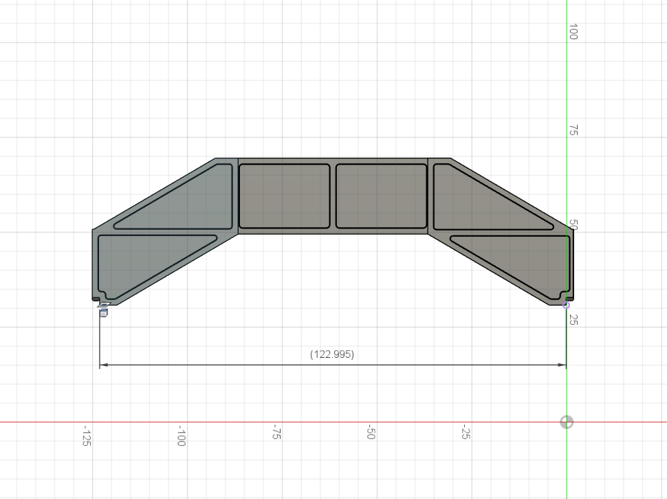 PJD104 Model Railway Concrete Platform Footbridge