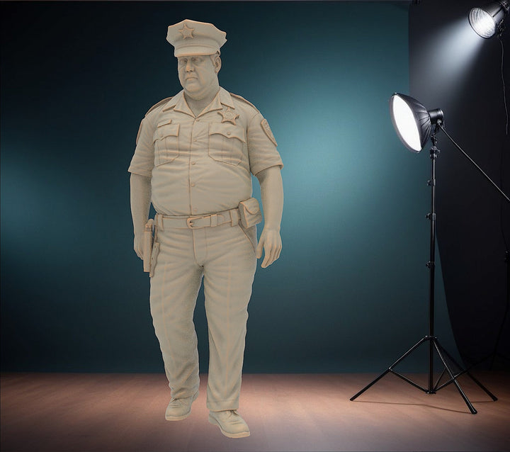 MM1158 Overweight Policeman