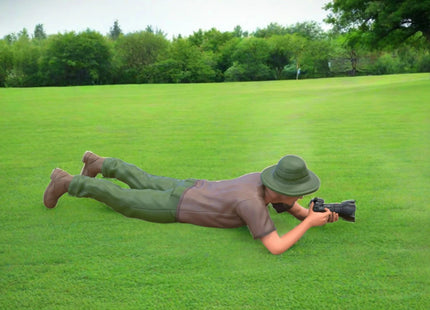 Photographer Lying Down Taking Photo - Mm905 Figure