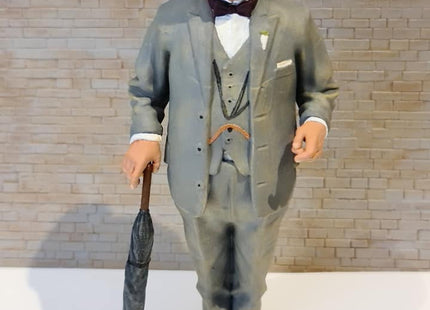 Famous Detective Hercole Poirot Figure