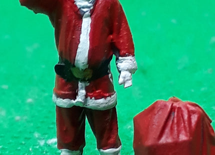 Christmas Santa And Presents Figure