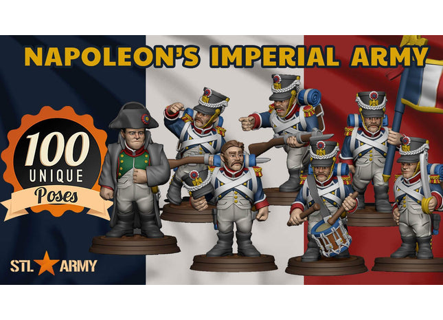 French Soldier 14 Napoleonic Imperial Army