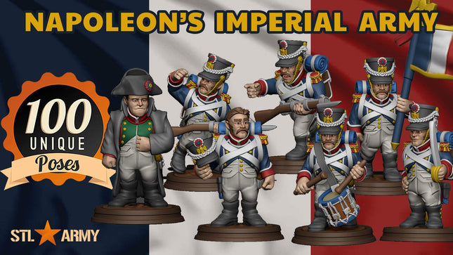 French Soldier 14 Napoleonic Imperial Army