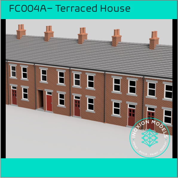 FC004A – 6x Terrace House Pack OO Scale