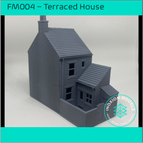 FM004A – Terrace House OO Scale – Scale 3D