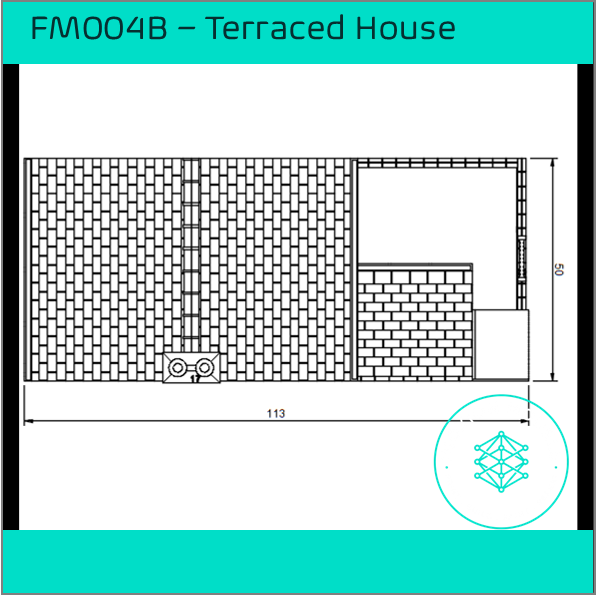 FM004B – Terrace House OO Scale