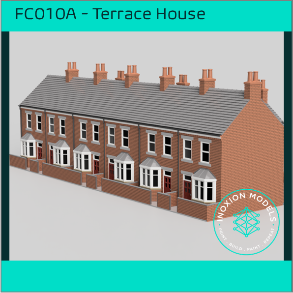 FC010A – 6x Terrace House Pack OO Scale