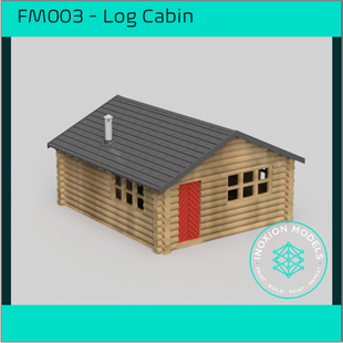 FM003 – Log Cabin OO Scale