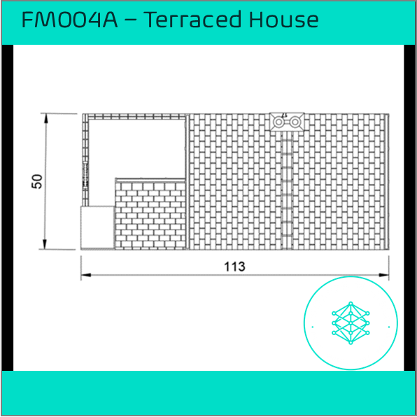 FM004A – Terrace House OO Scale