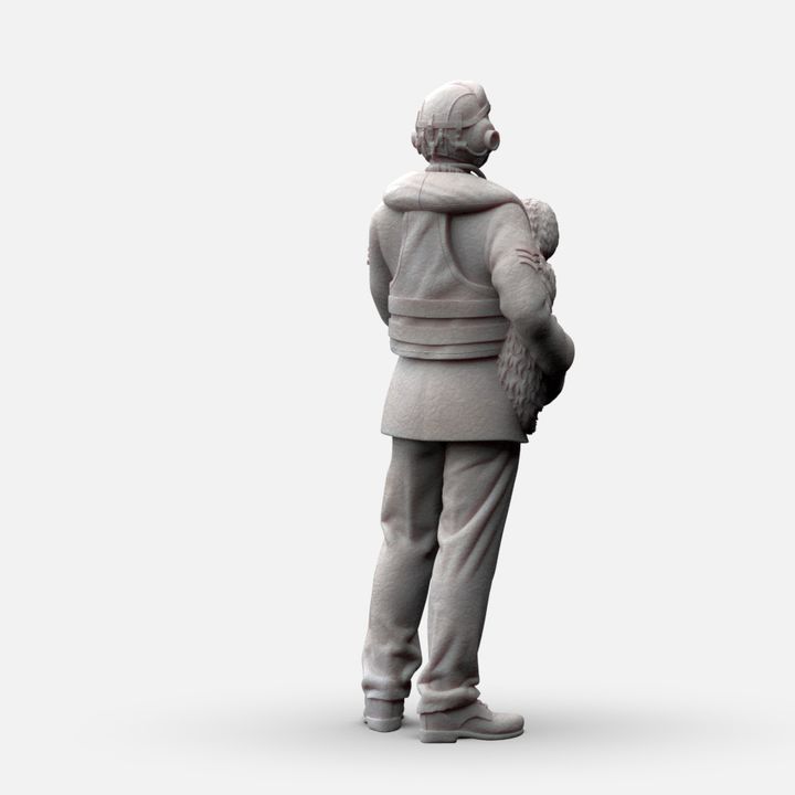 MM1154 WW2 RAF Pilot and Dog