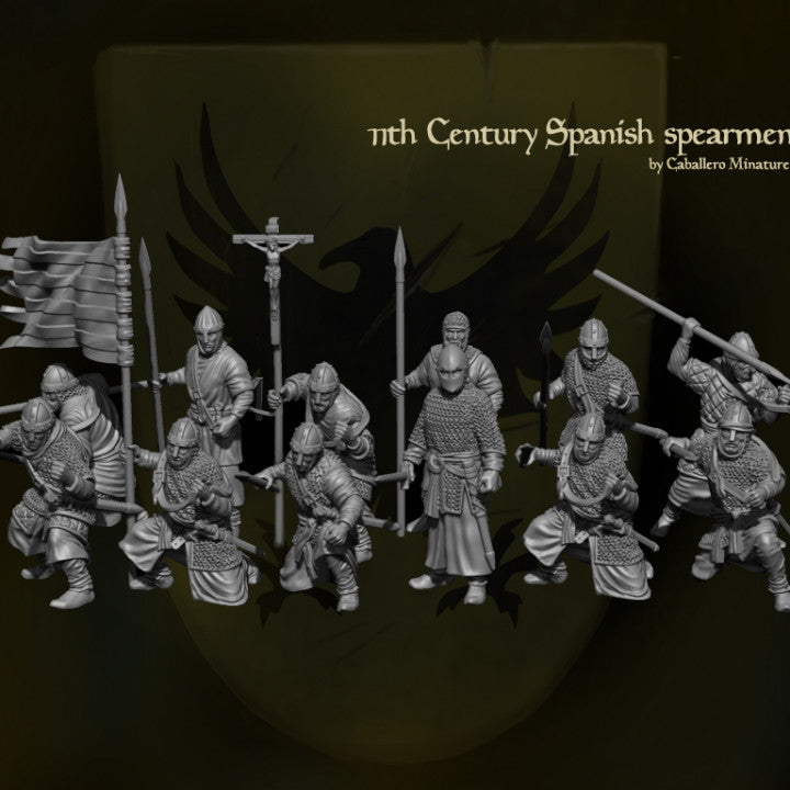 REM0014 11th Century Spanish Spearmen