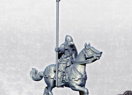 EDS0026 Frontier Knight on horse