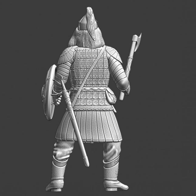 NCM076 Golden Horde Mongol Warrior with axe