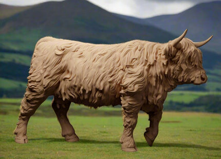 ADM1502 Highland Cow Walking x 2