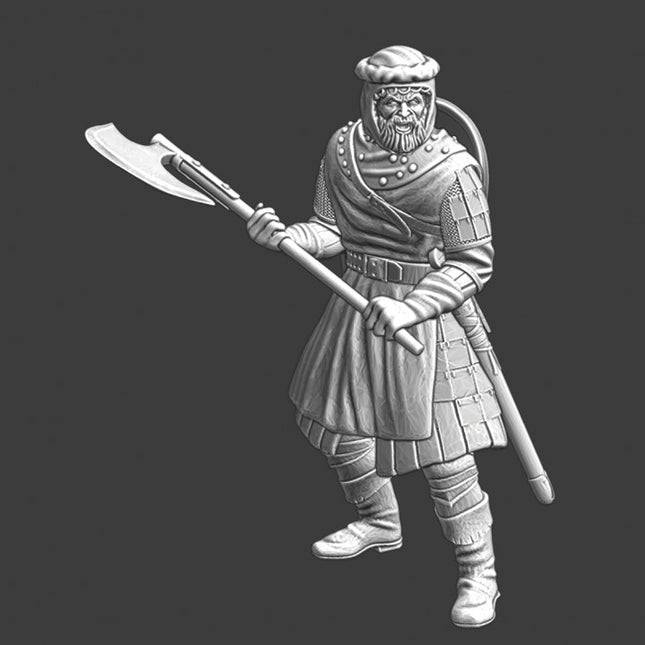 NCM074 Medieval Swedish crusader - with great axe