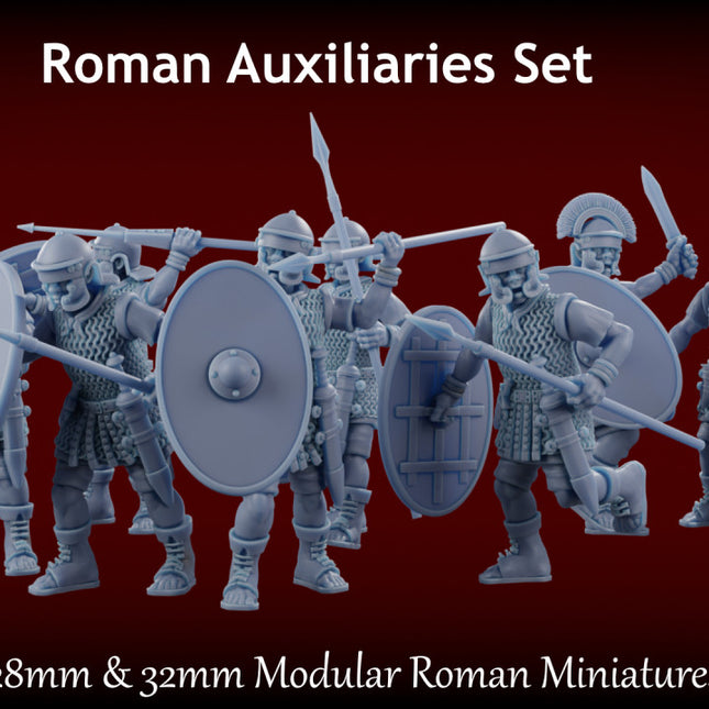 Men of Rome: Roman Auxiliaries 28-32mm Modular Miniatures