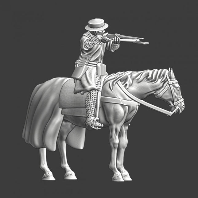 NCM055 Medieval Mounted crossbowman
