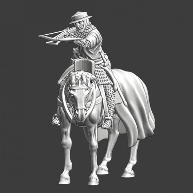 NCM055 Medieval Mounted crossbowman