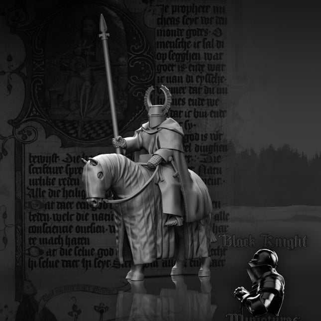 BKM017 13th century - Teutonic Mounted Commander