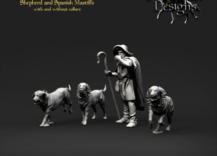 REM0100 Shepherd and Spanish Mastiffs