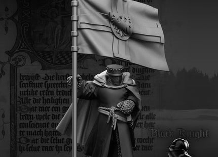 BKM002 13th century - Teutonic Knight Banner Bearer - Command