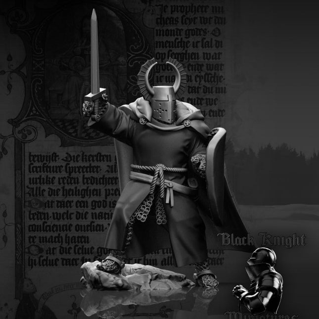 BKM002 13th century - Teutonic Knight on foot - Command