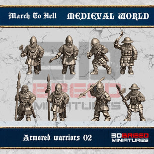 March to Hell - 13th Century Western Europe - Armored warriors 02