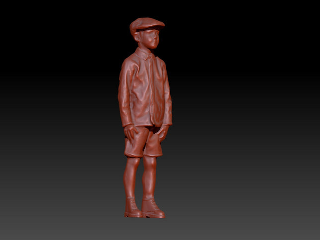 Young Boy With Flat Cap Dsp105 Figure