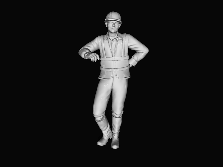 MM409 Builder Arm up Leaning