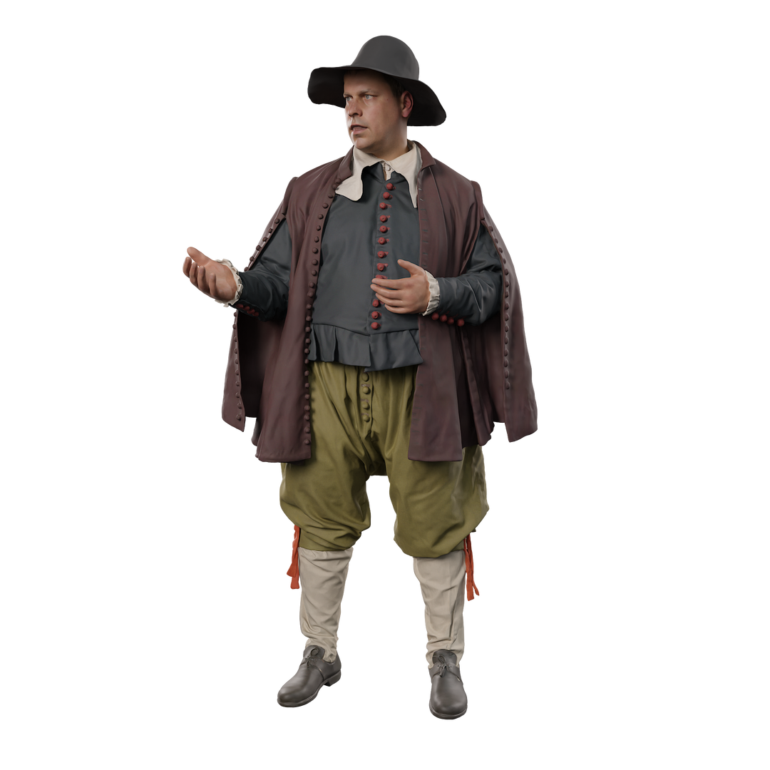 S3DS0118 Medieval Male