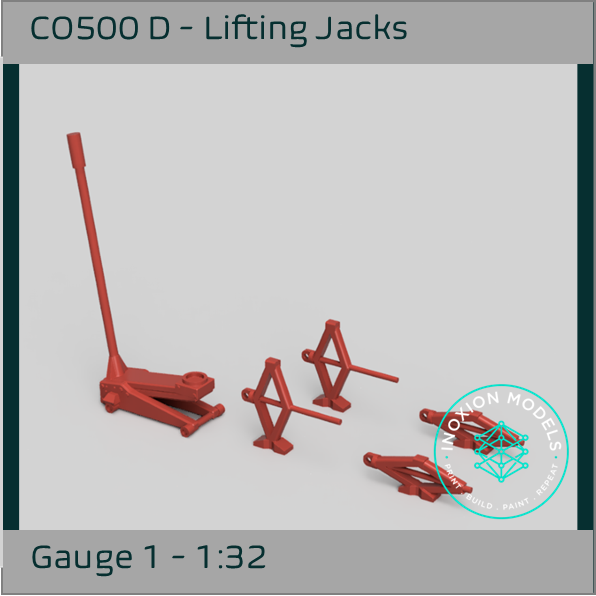 CO500 D – Lifting Jacks 1:32 Scale