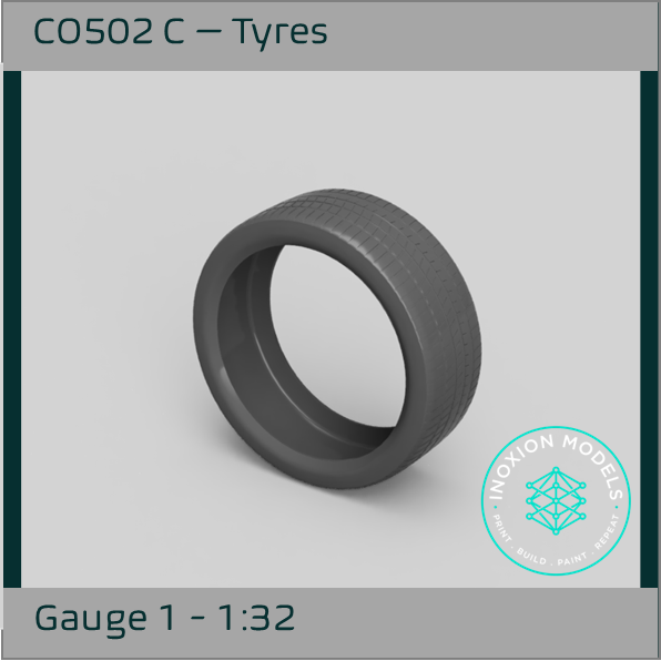 CO502 D – Tyres 1:32 Scale