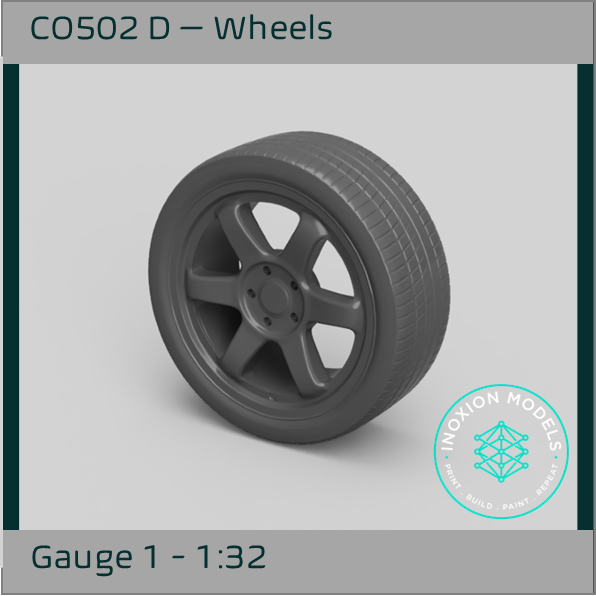 CO502 E – Wheels 1:32 Scale