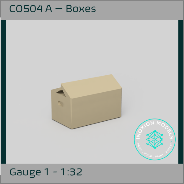 CO504 A – Boxes 1:32 Scale