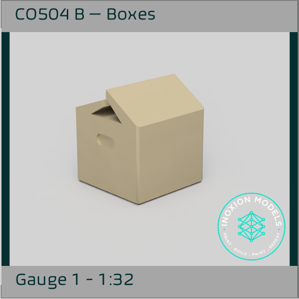 CO504 B – Boxes 1:32 Scale