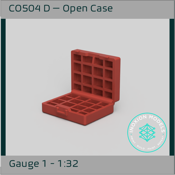 CO504 D – Open Case 1:32 Scale