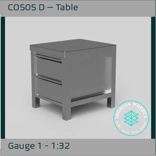 CO505 D – Table 1:32 Scale