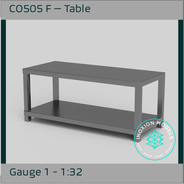 CO505 F – Table 1:32 Scale
