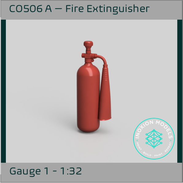 CO506 A – Fire Extinguisher 1:32 Scale