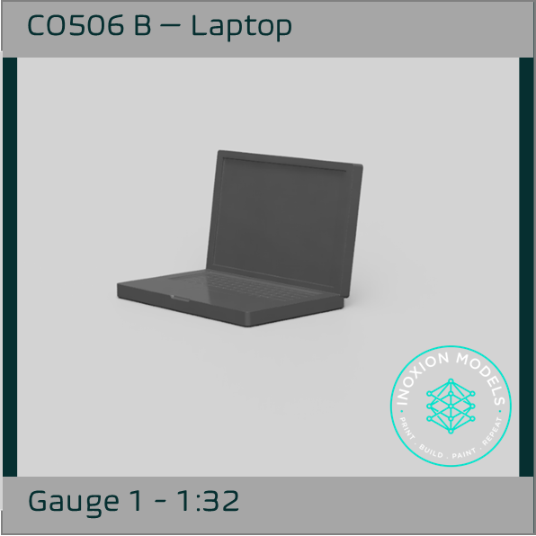 CO506 B – Laptop 1:32 Scale