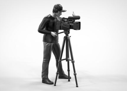 Tv Cameraman Figure