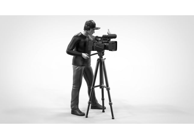 Tv Cameraman Figure
