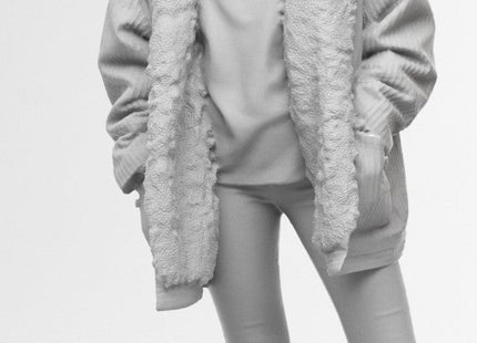 Trendy Girl In Winter Coat Figure