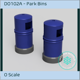 DO102A – Park Bins O Scale