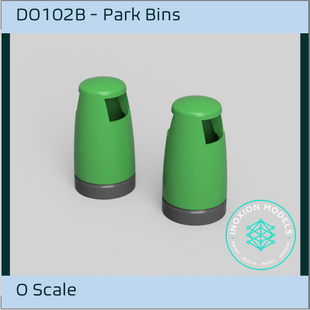 DO102B – Park Bins O Scale