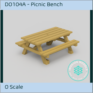 DO104A – Picnic Benches O Scale