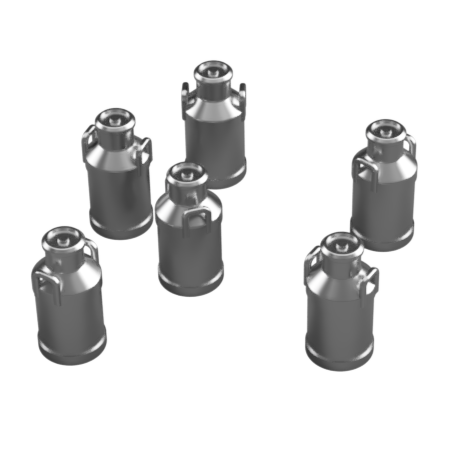 Do301C – Medium Milk Churns O Scale Accessory