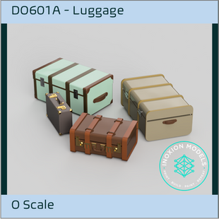 DO601A – Luggage O Scale